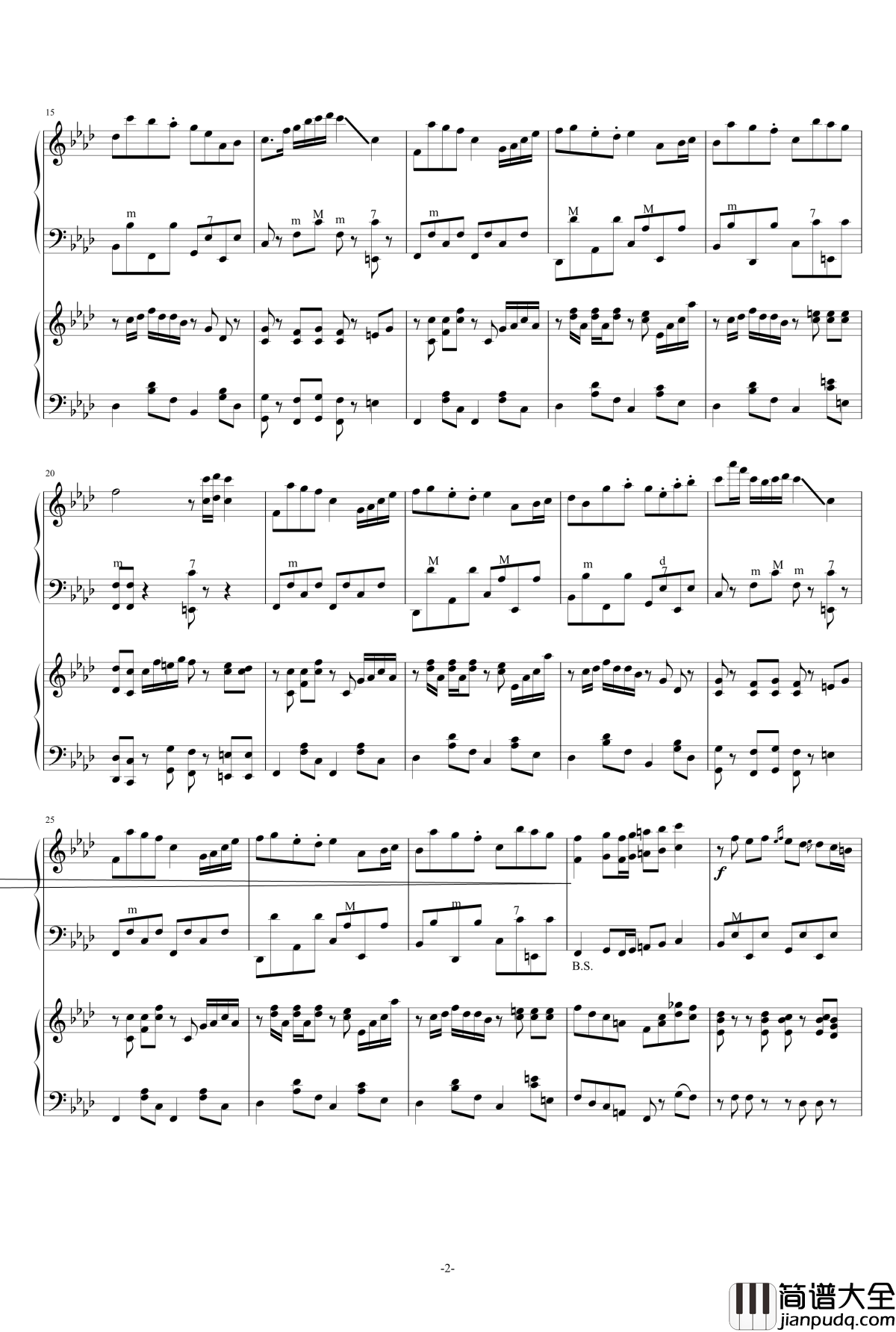 Quo_Vadis钢琴谱_手风琴_+_钢琴_M2U