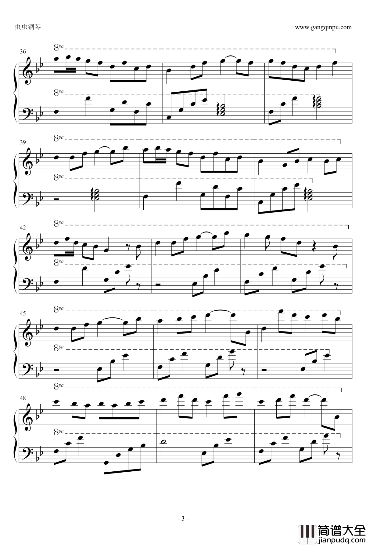 凋零钢琴谱_qizixugaoshou