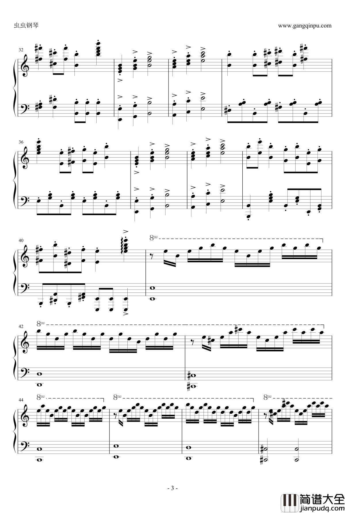 Csikos_Post钢琴谱_节奏大师_Banya