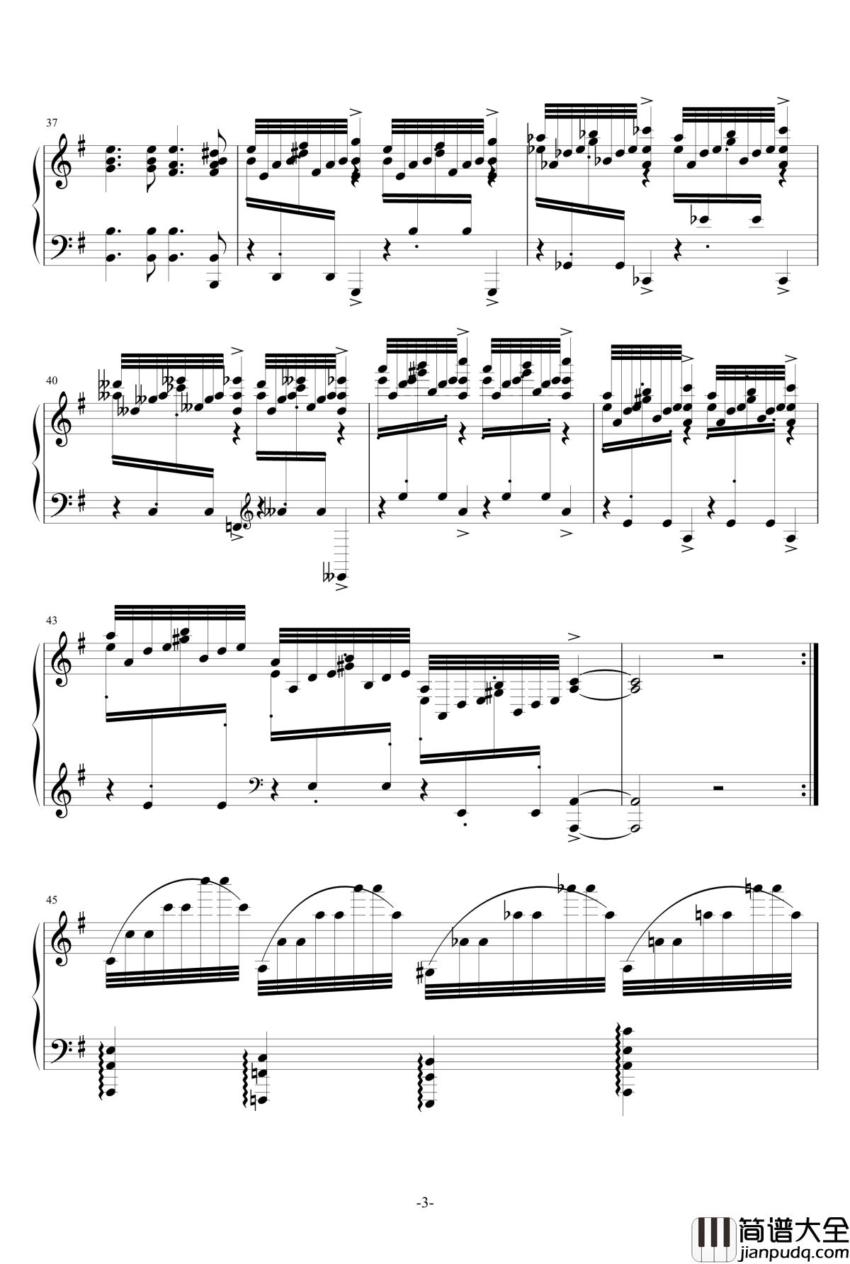 summer_holiday_3钢琴谱_一个球