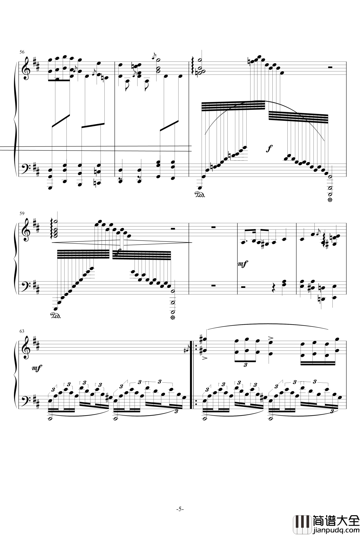 summer_holiday_3钢琴谱_一个球