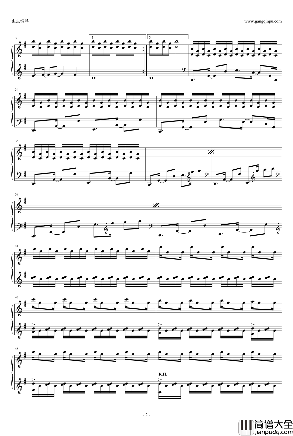 Flight钢琴谱_Doug_Hammer