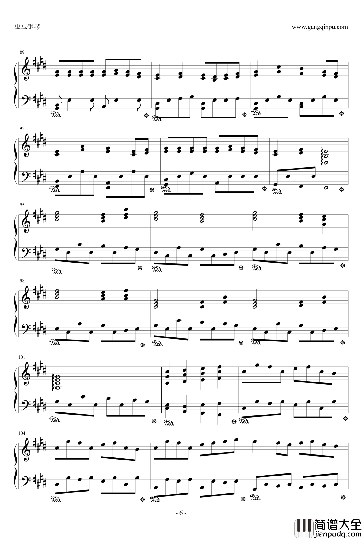 说谎家钢琴谱_うそつき_初音未来