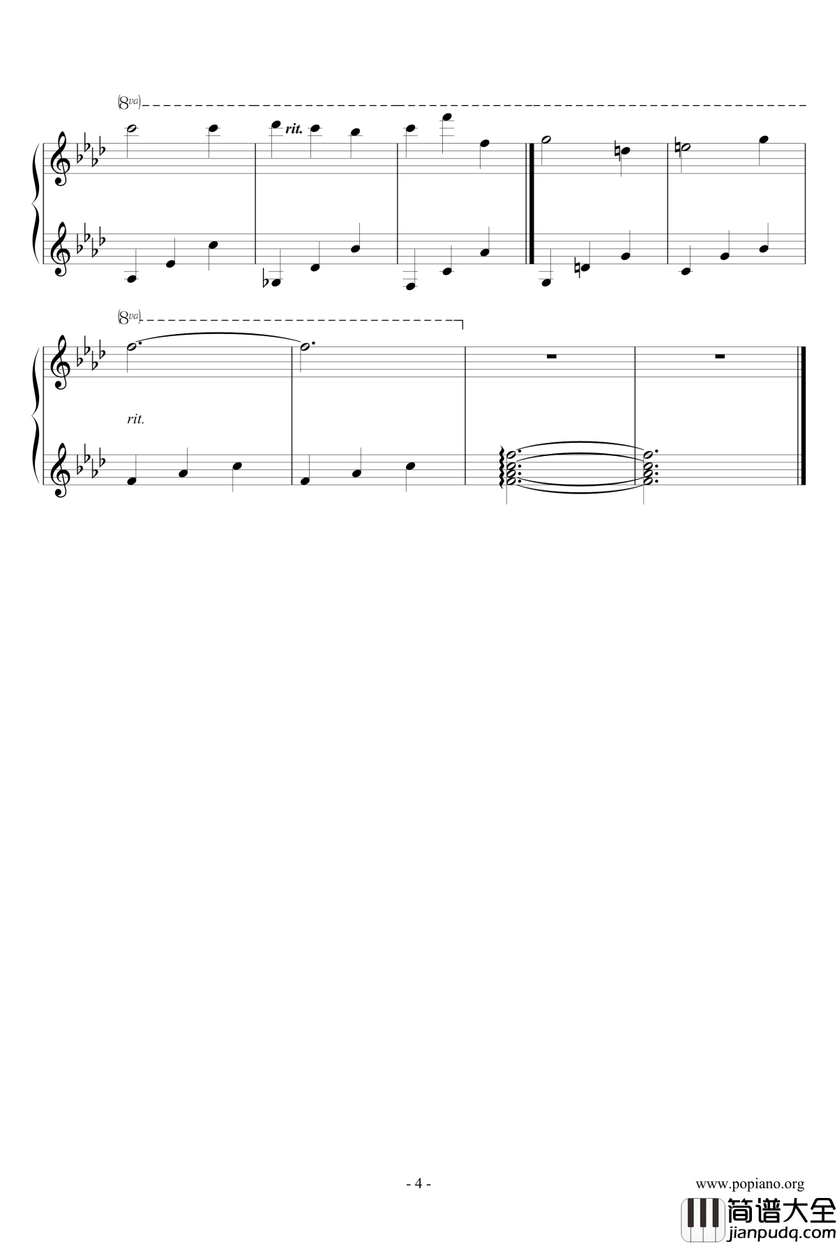 霞光钢琴谱_融合版_曲锦楠