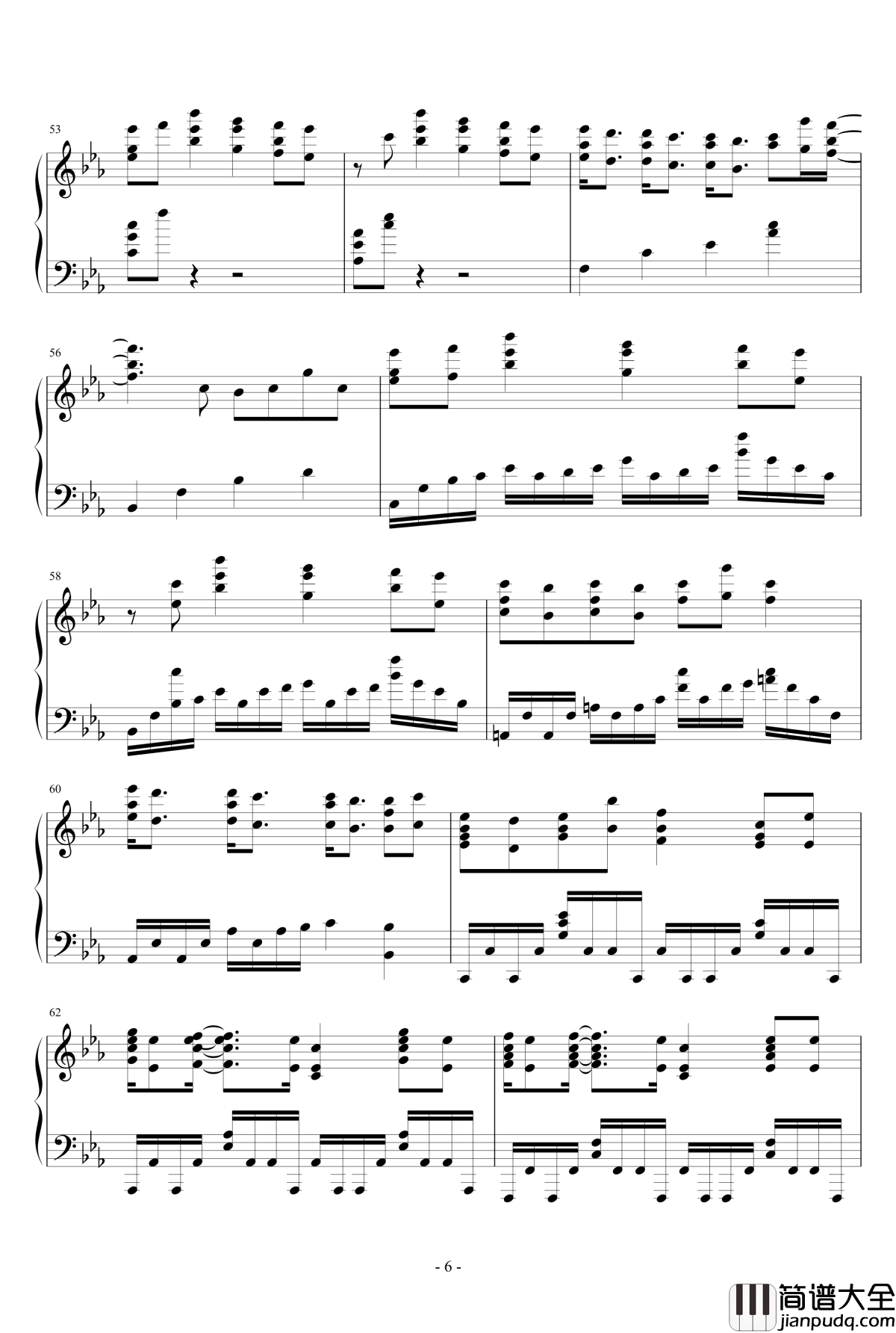 Blumenkranz钢琴谱_泽野弘之