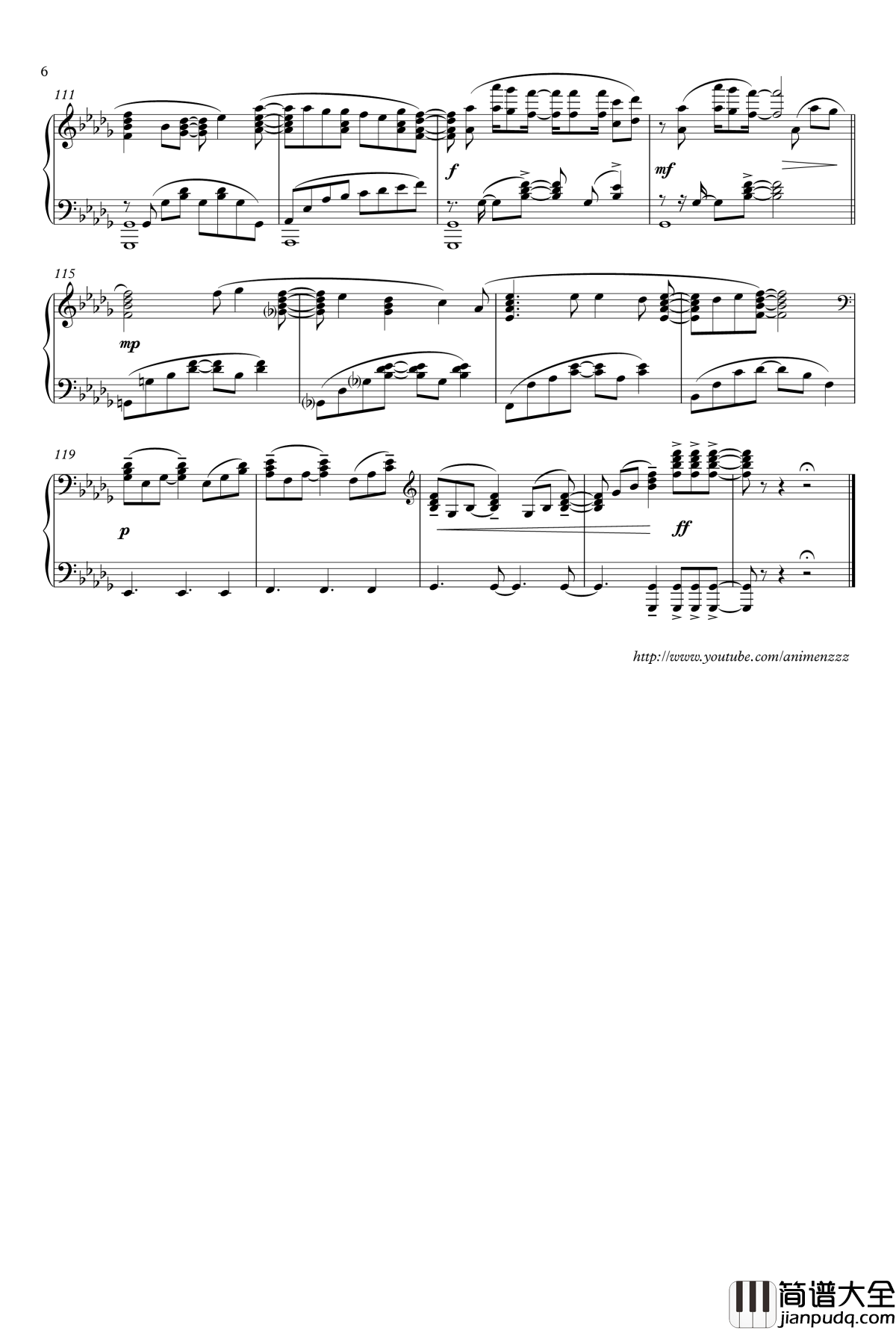 COLORS_叛逆的鲁鲁修_OP1钢琴谱_Animenz