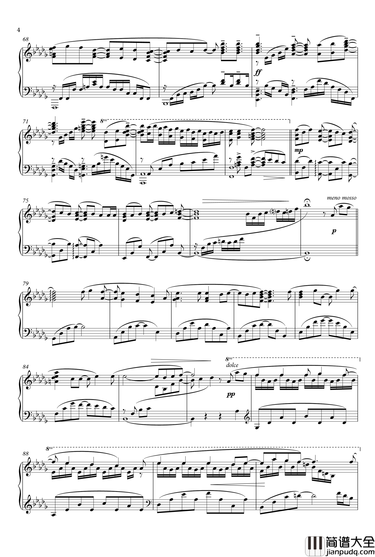 COLORS_叛逆的鲁鲁修_OP1钢琴谱_Animenz