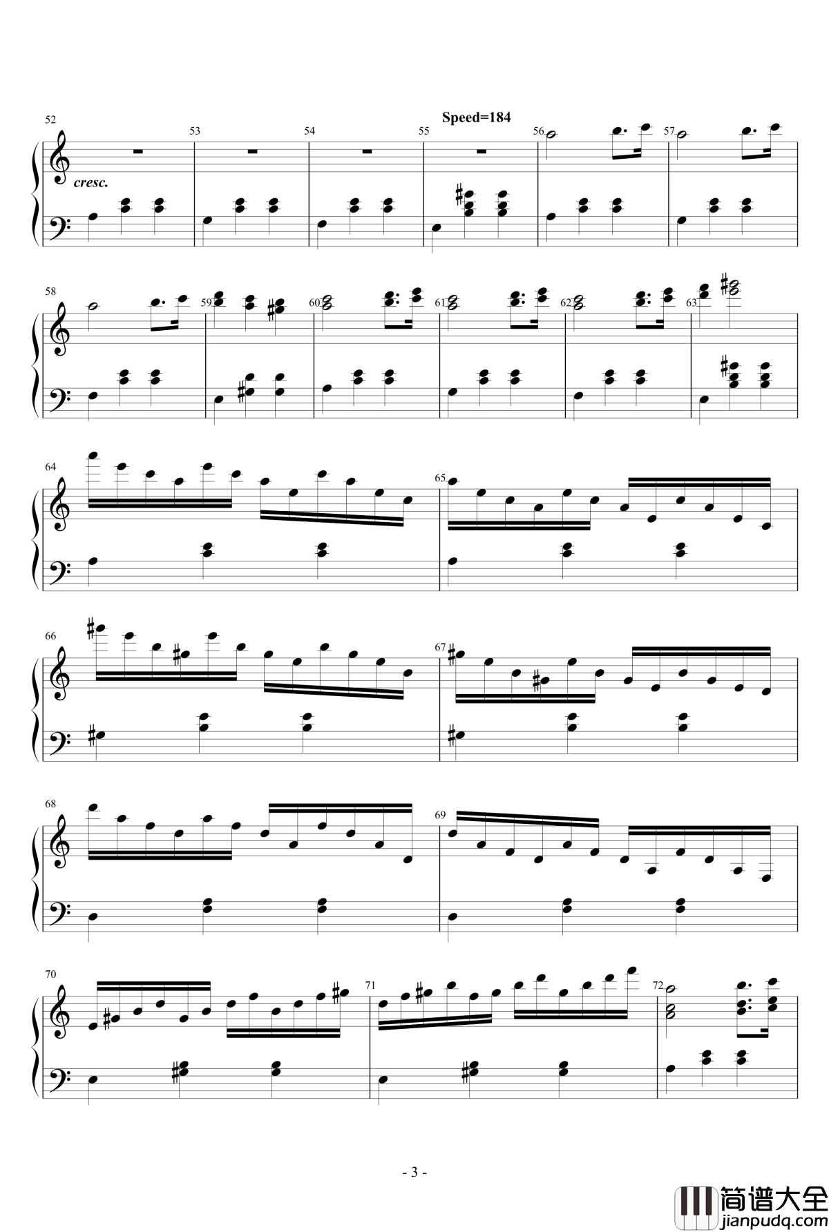 Tune_One钢琴谱_来心斗