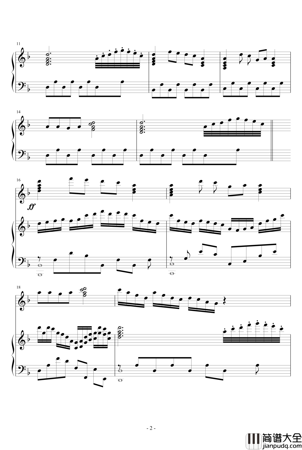 东方project风格写曲练习钢琴谱_瑜乐星