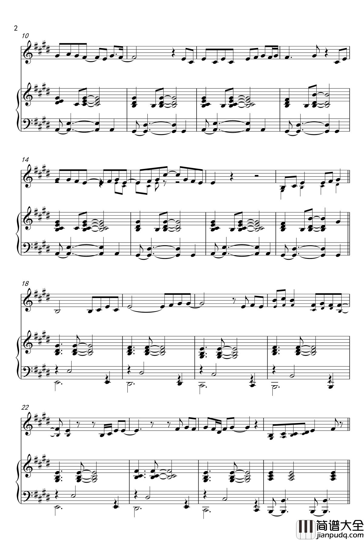 HEART_STATION钢琴谱_宇多田光