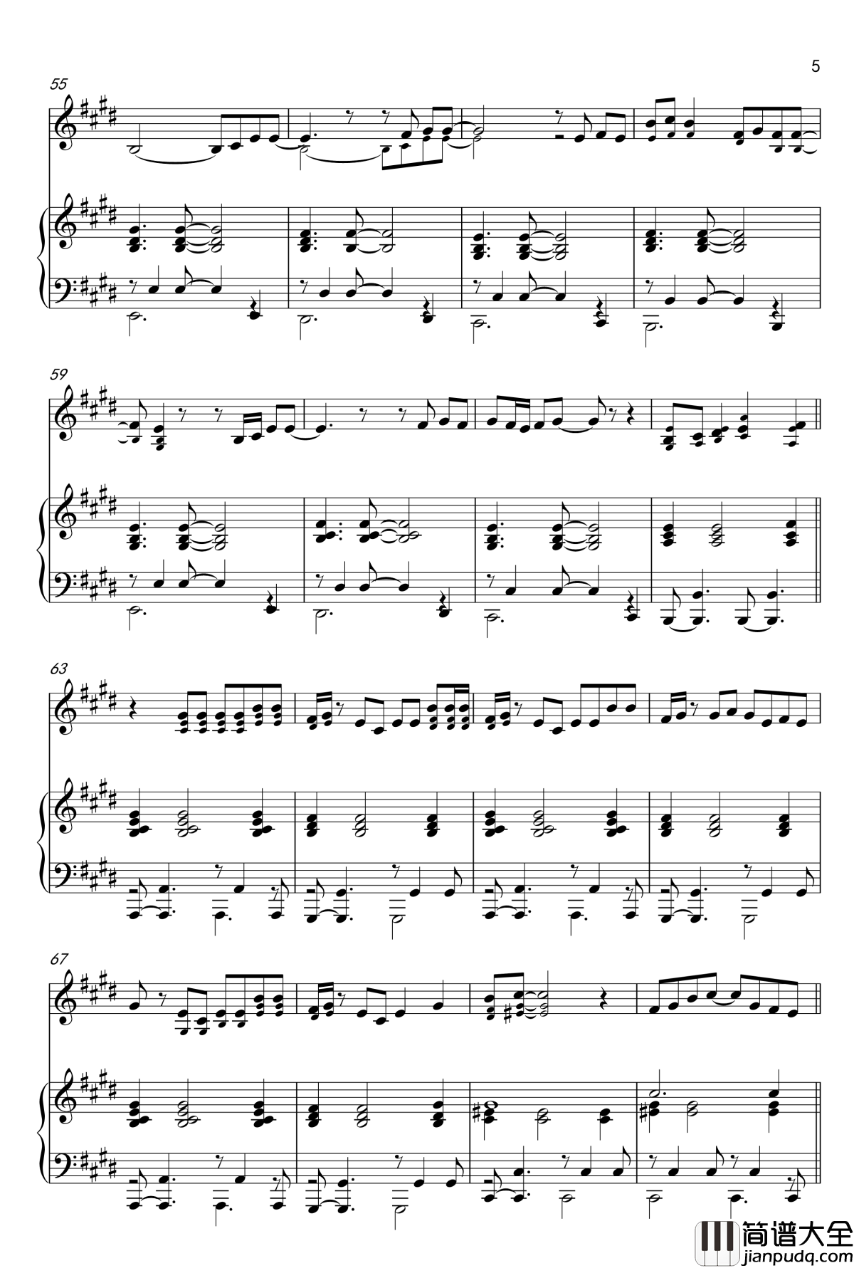 HEART_STATION钢琴谱_宇多田光