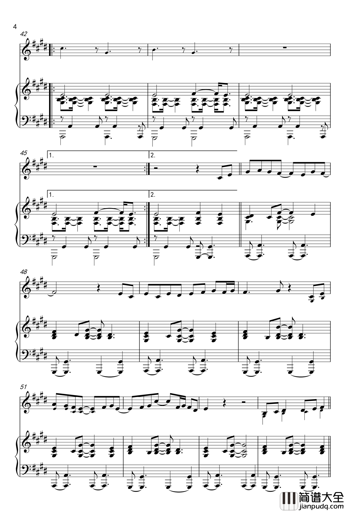 HEART_STATION钢琴谱_宇多田光