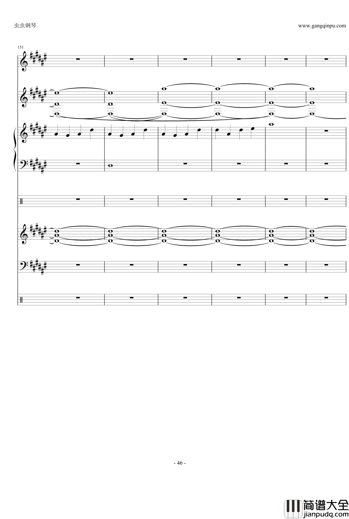 fatestay_night_UBW钢琴谱_总谱【ENE】