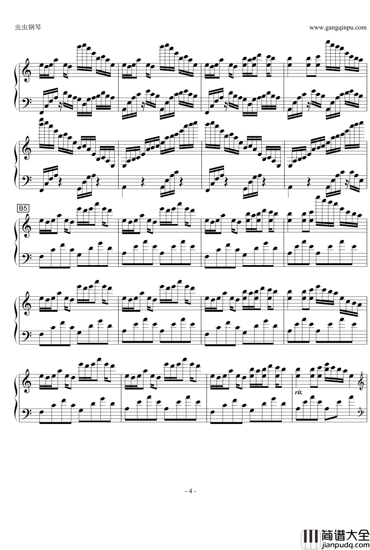 Luv_Letter_in_C_Major钢琴谱_DJ_Okawari