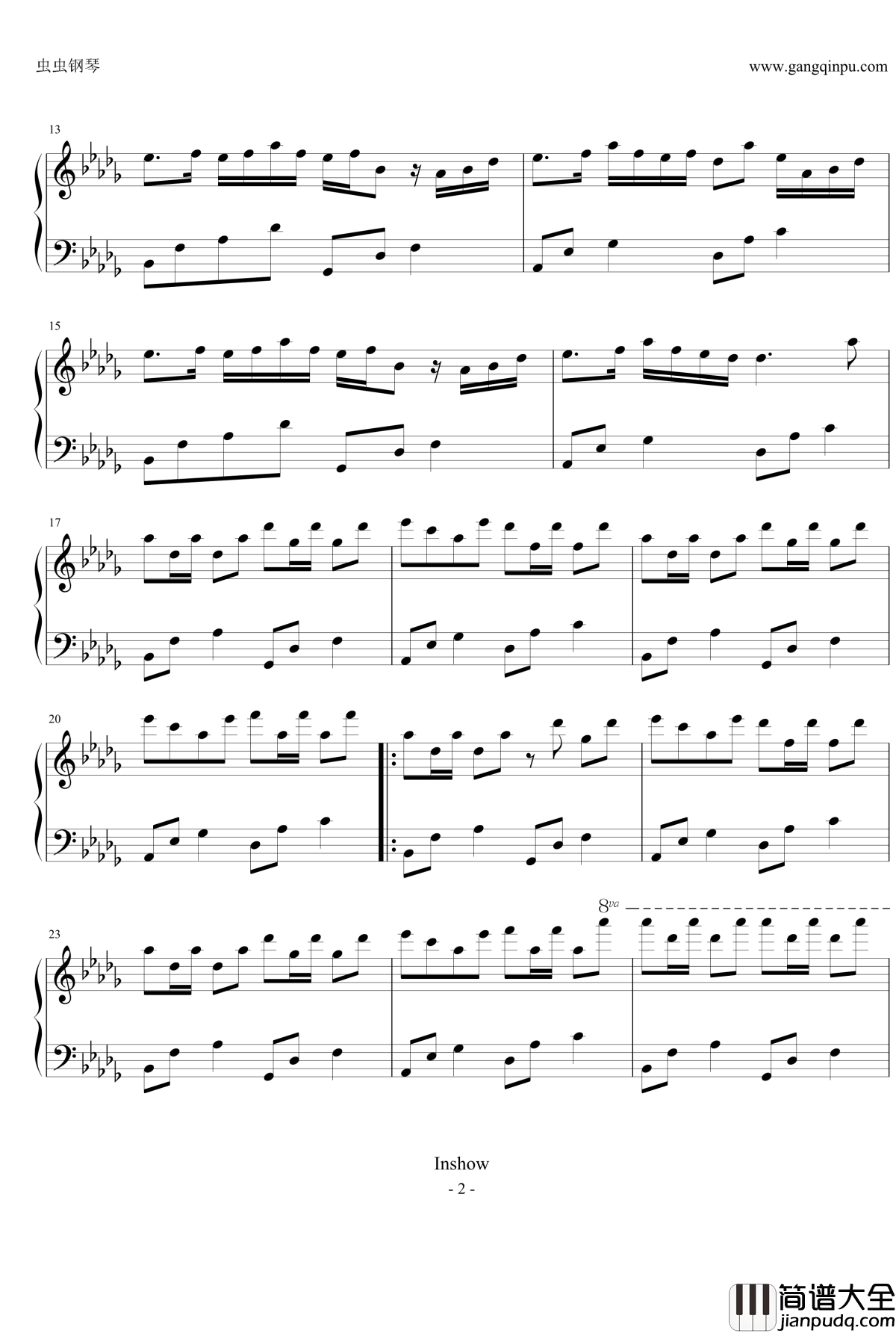 寒蝉鸣泣之时_You_钢琴谱_in_秋姉妹调_寒蝉鸣泣之时