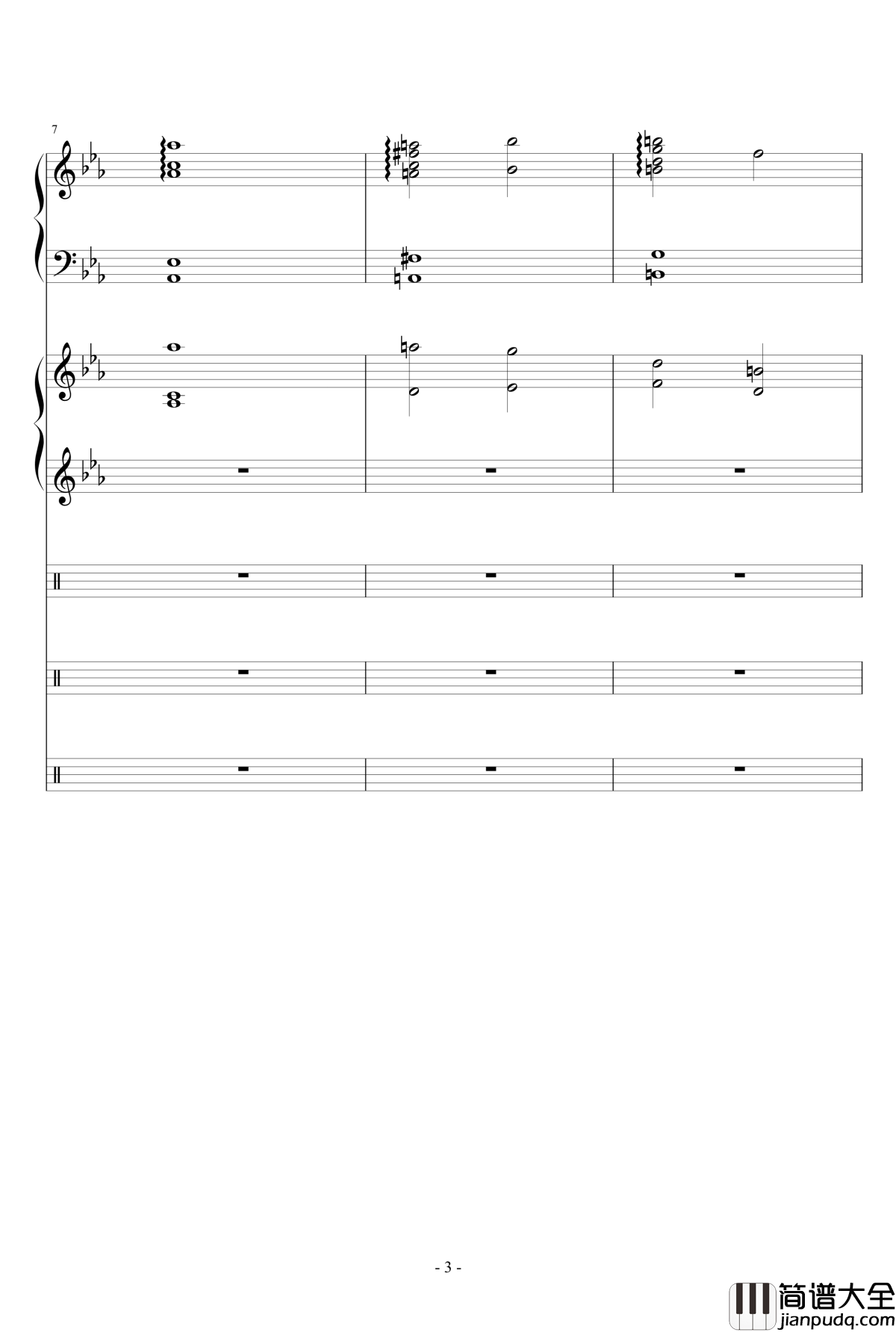 错逝钢琴谱_Ydolem