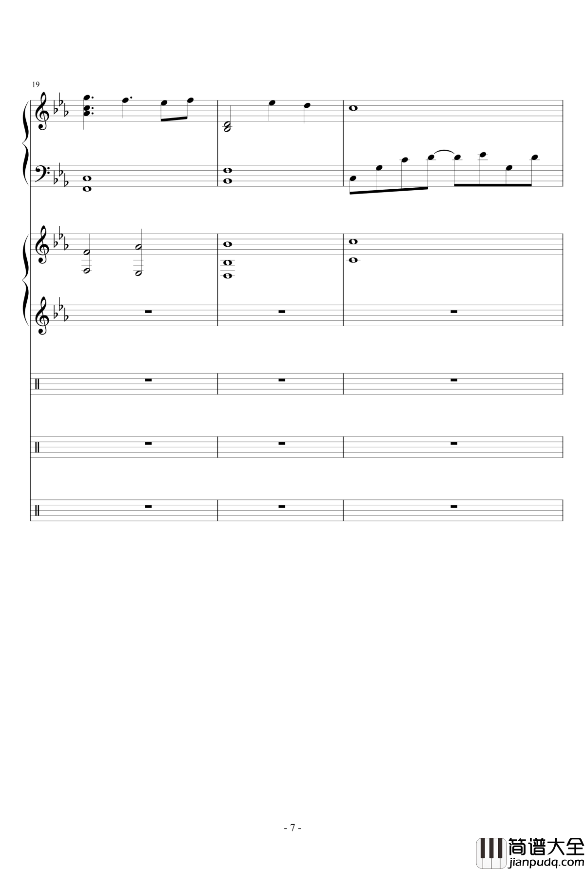 错逝钢琴谱_Ydolem