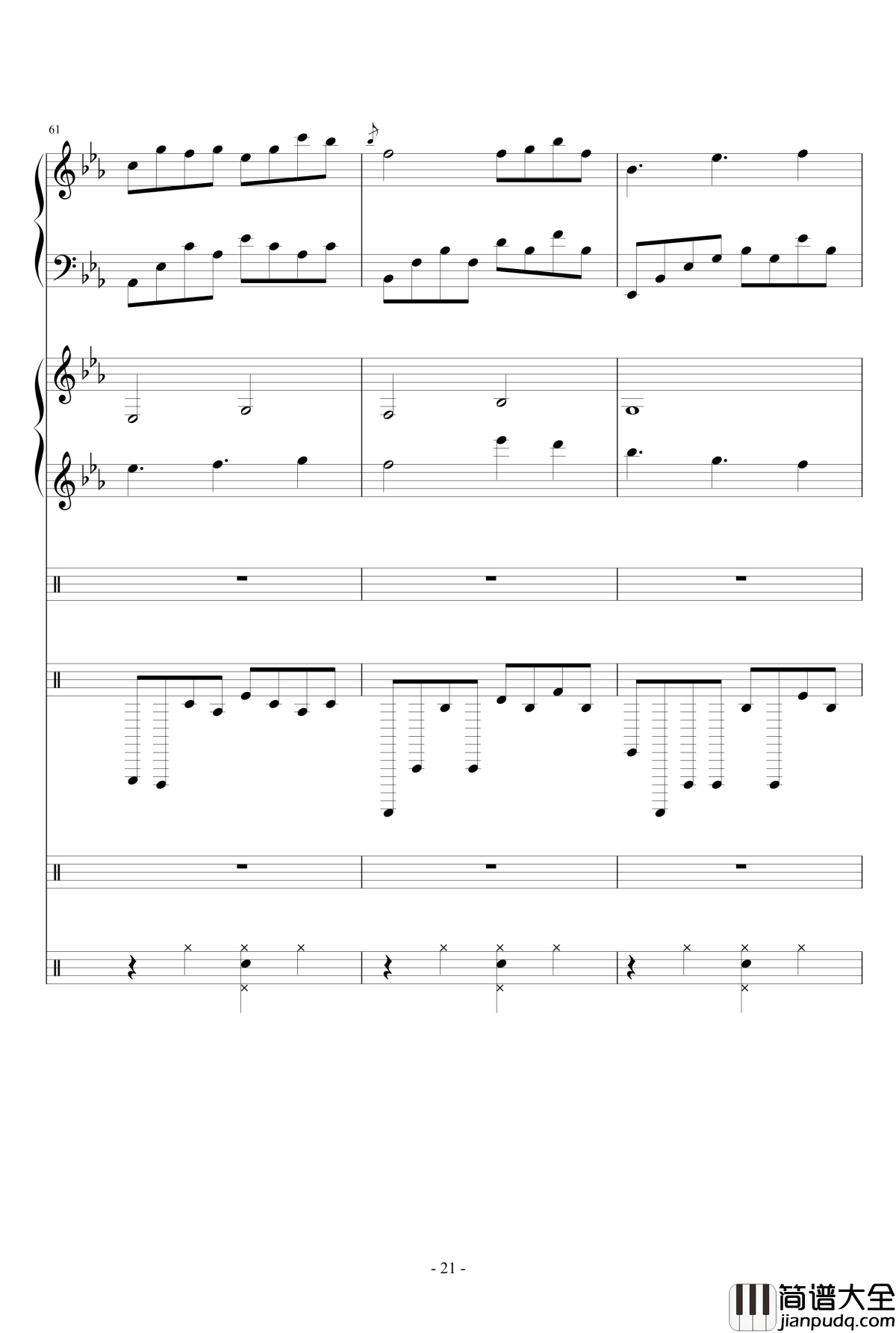 错逝钢琴谱_Ydolem