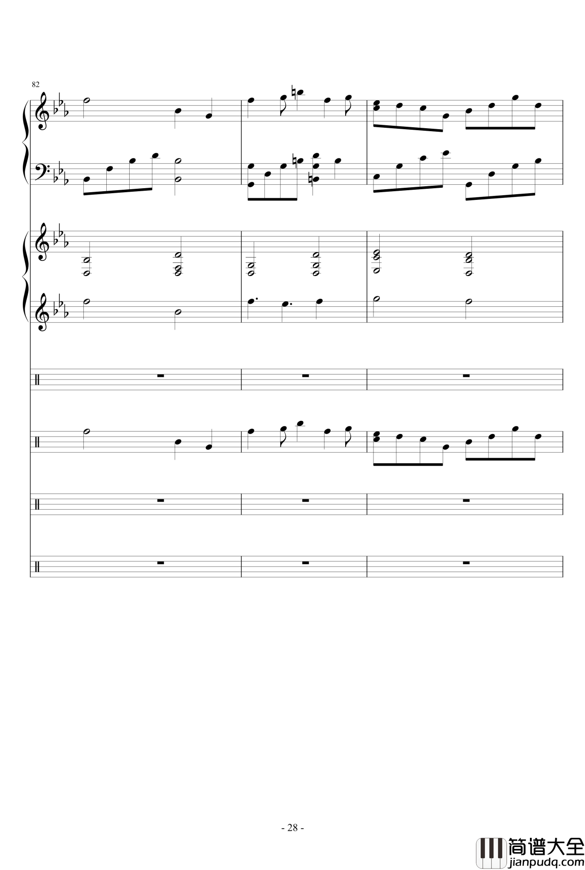 错逝钢琴谱_Ydolem