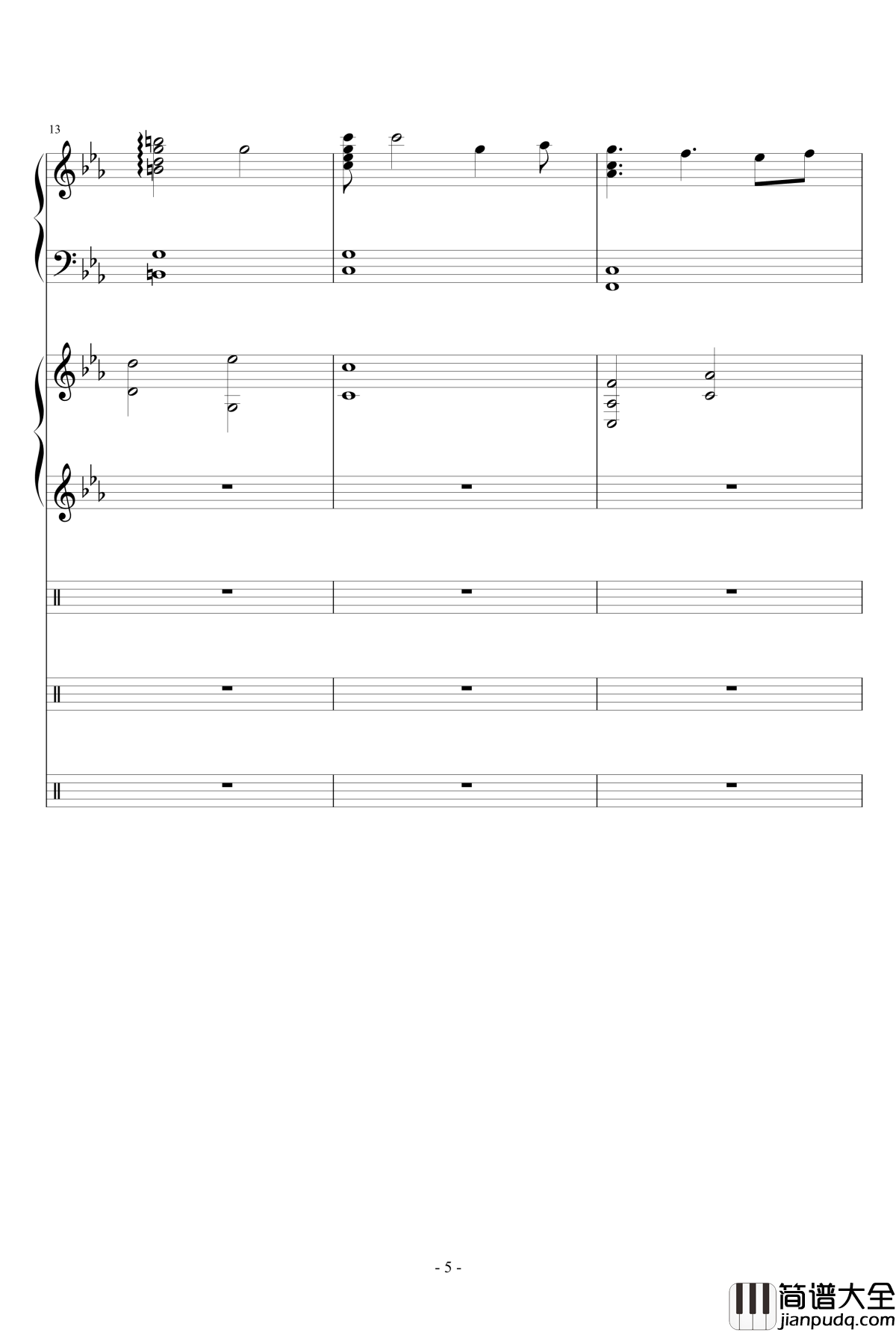 错逝钢琴谱_Ydolem