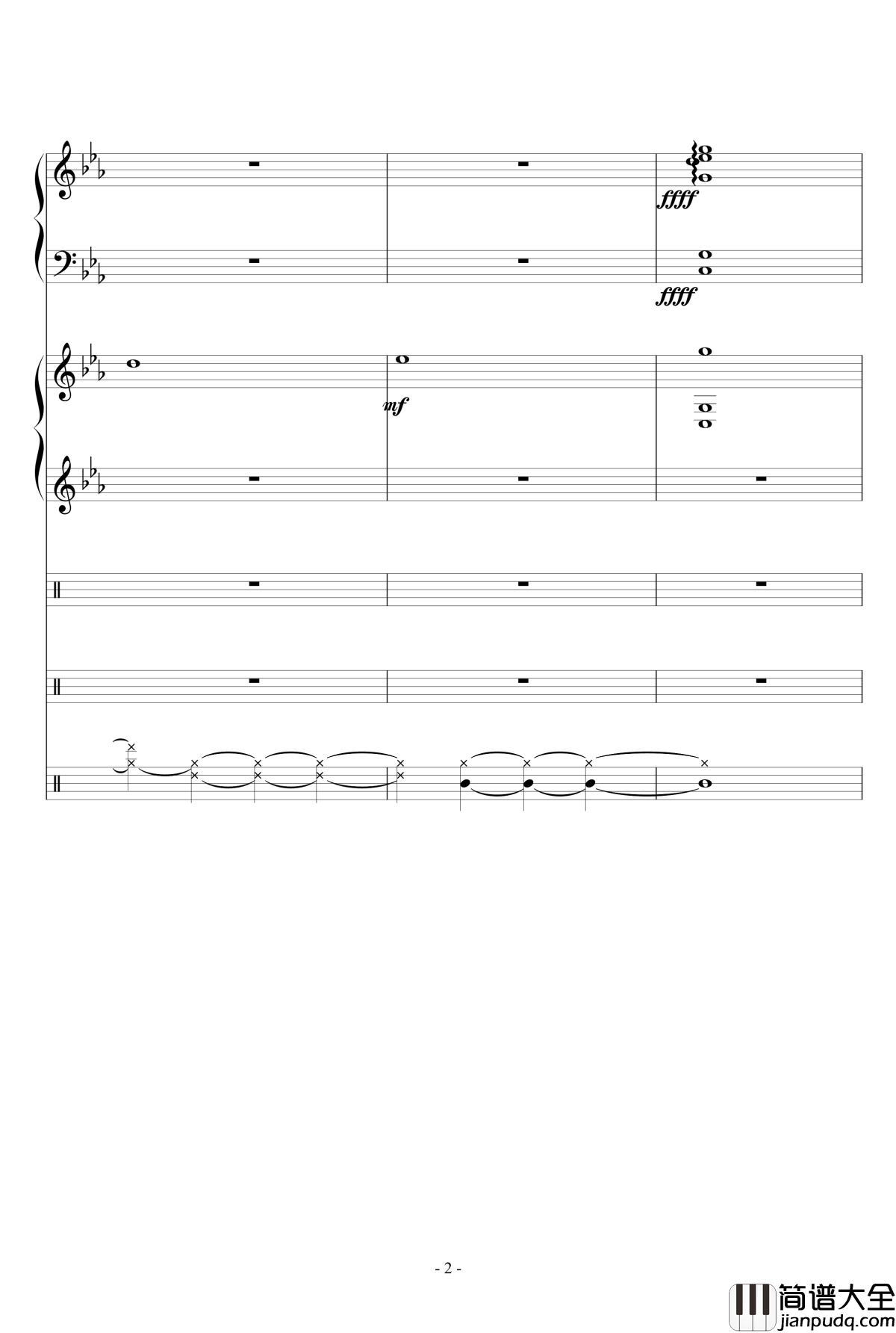 错逝钢琴谱_Ydolem