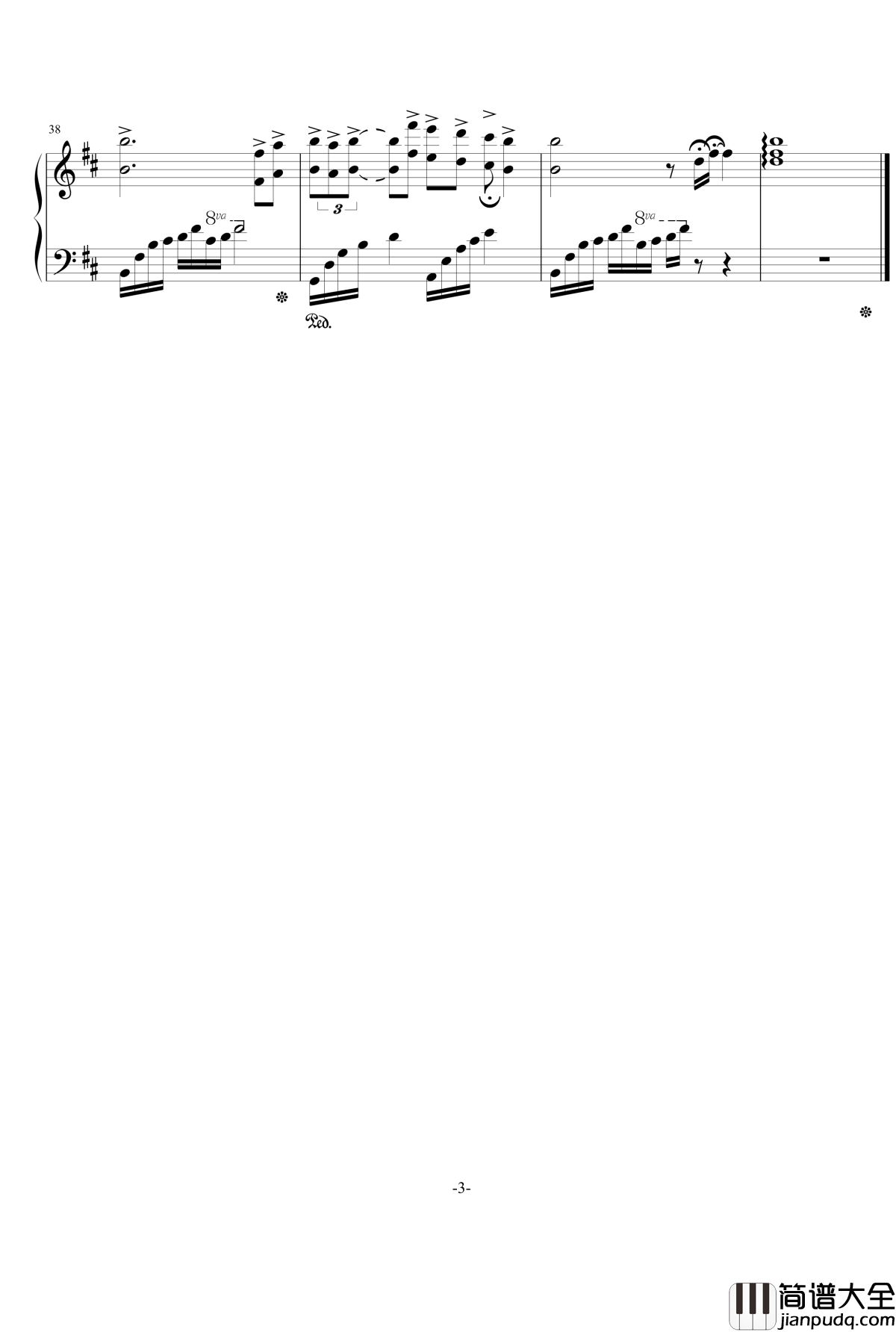 千秋钢琴谱__武媚娘传奇__孙楠