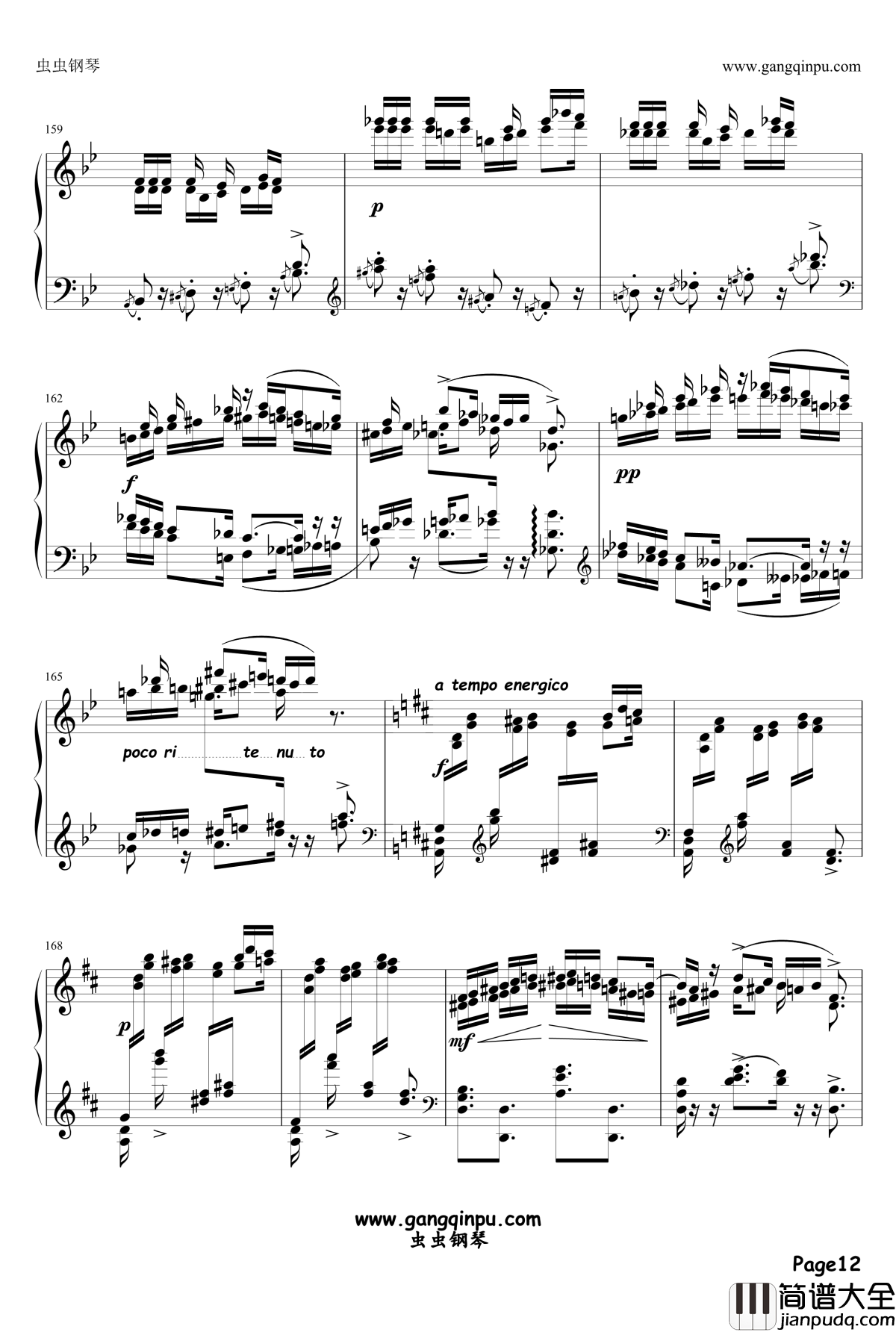 伊斯拉美钢琴谱_Mily_Balakirev