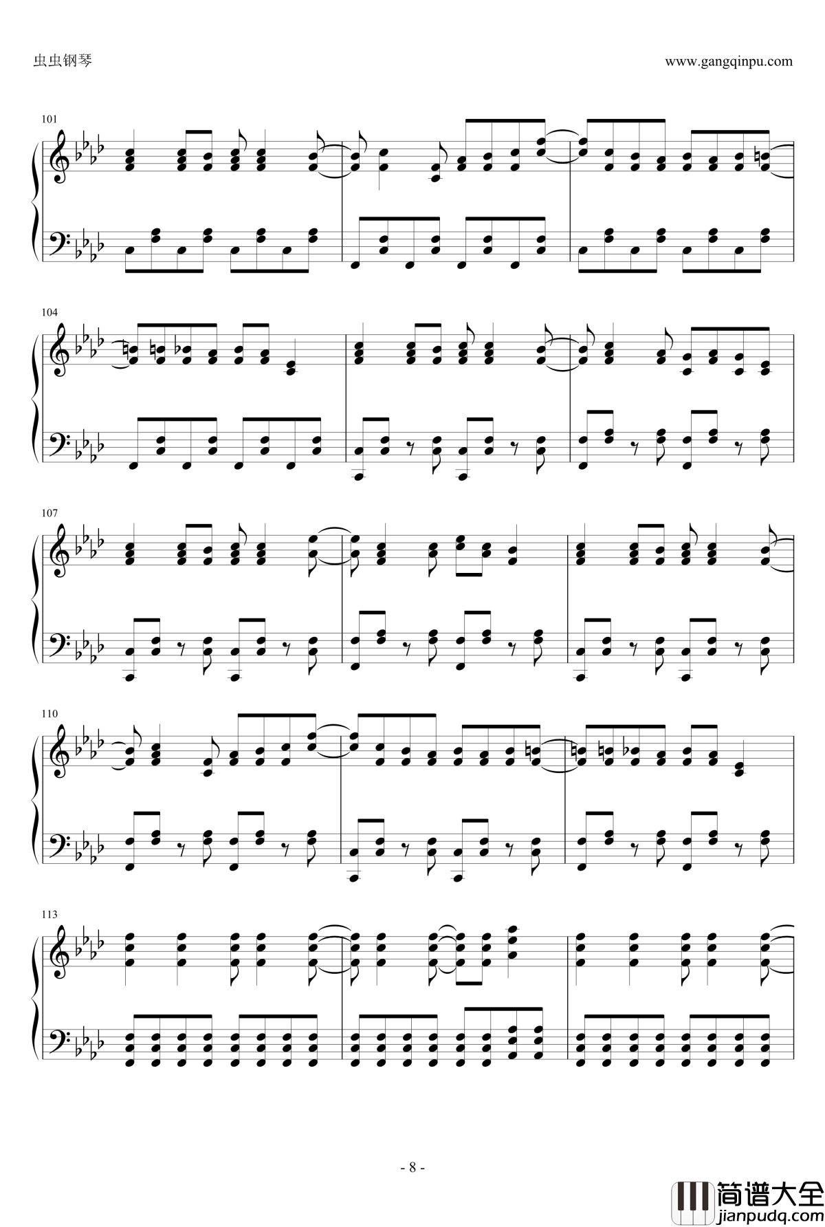 被害妄想携帯女子钢琴谱_笑_GUMI