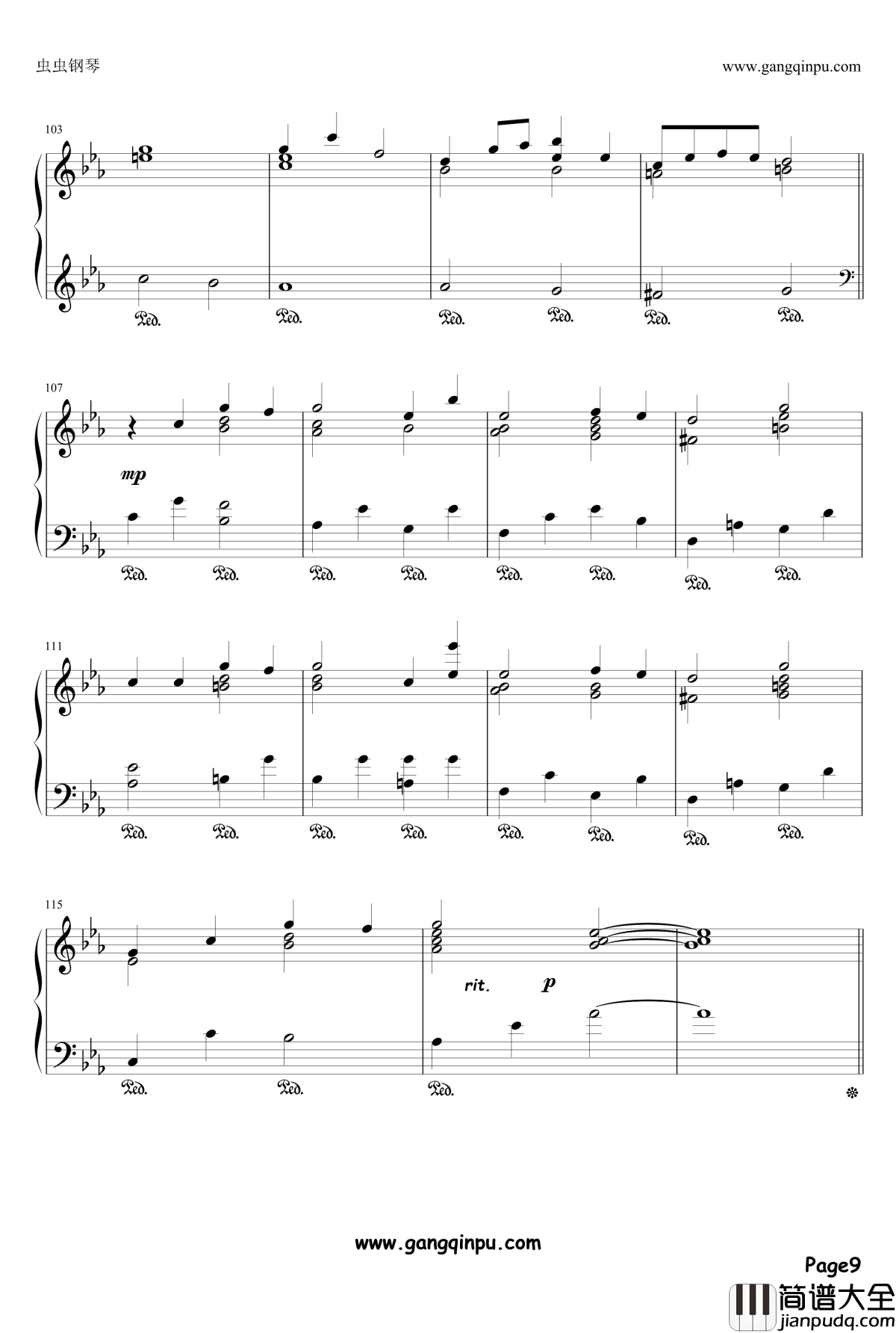 Zektbach叙事诗钢琴谱_第三章_Zektbach