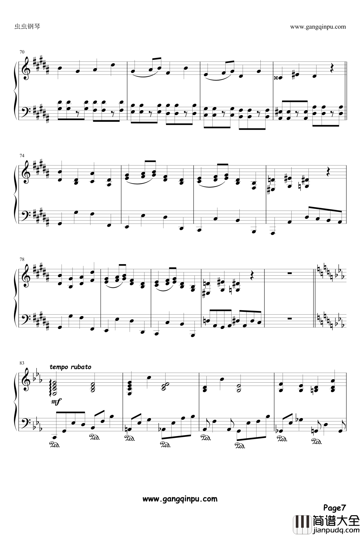 Zektbach叙事诗钢琴谱_第三章_Zektbach