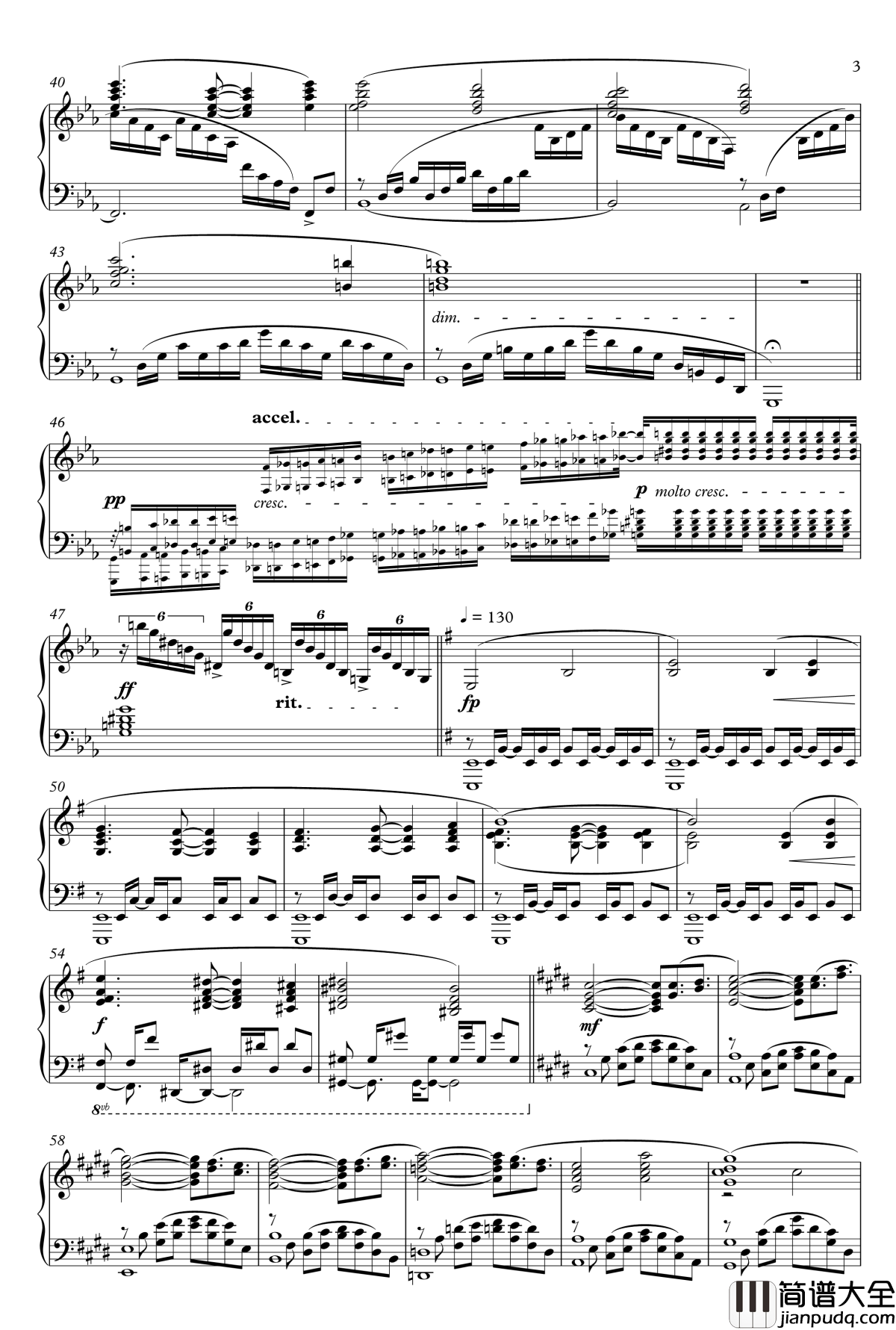 Swordland钢琴谱_Main_Theme_Animenz_刀剑神域_OST【Animenz】