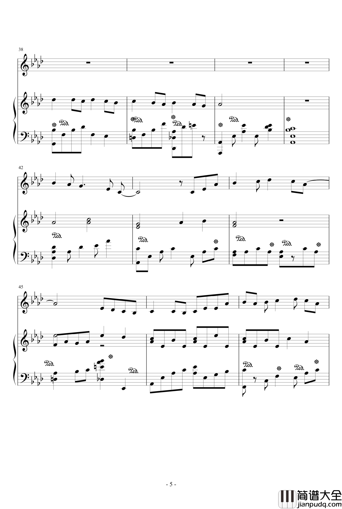 月入天心钢琴谱_Op._4_夏日梦舞