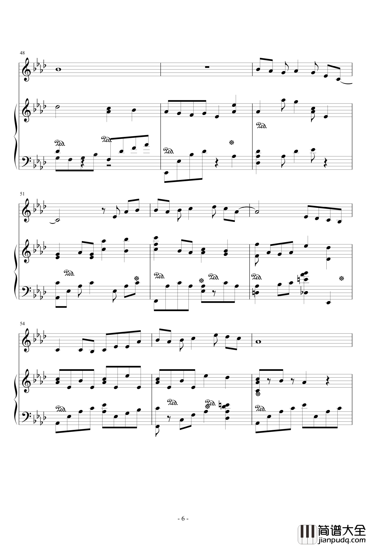 月入天心钢琴谱_Op._4_夏日梦舞