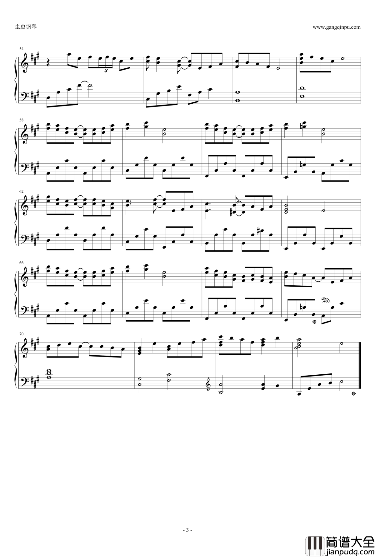 Verdurous_Mountains钢琴谱_渡边雅二