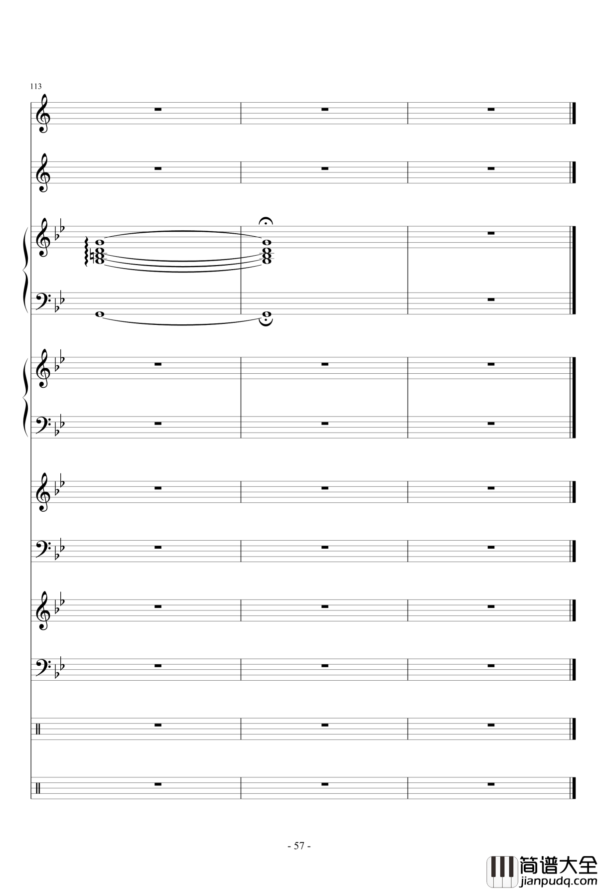 焚尽一切的乐章钢琴谱_lujianxiang555