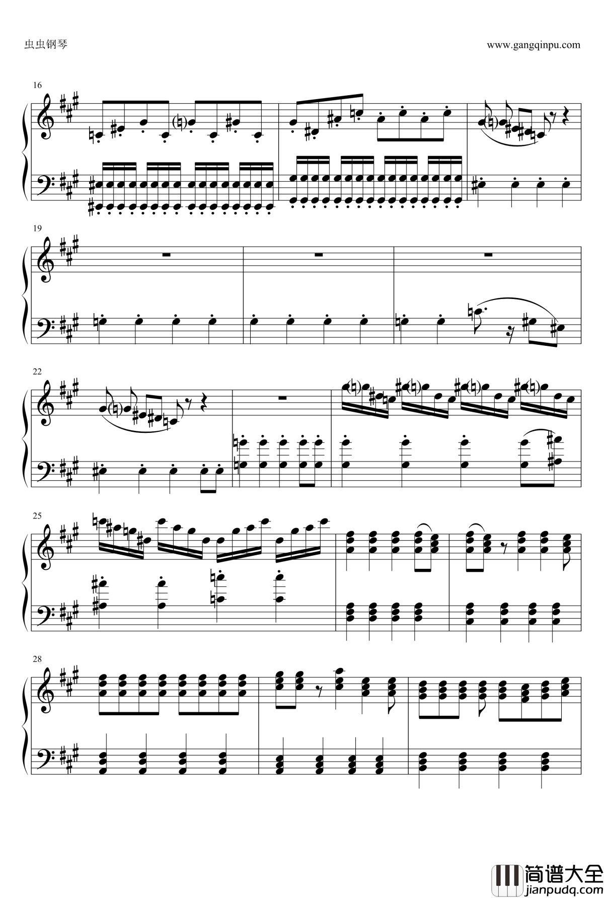 Smile_Again钢琴谱_WINNER