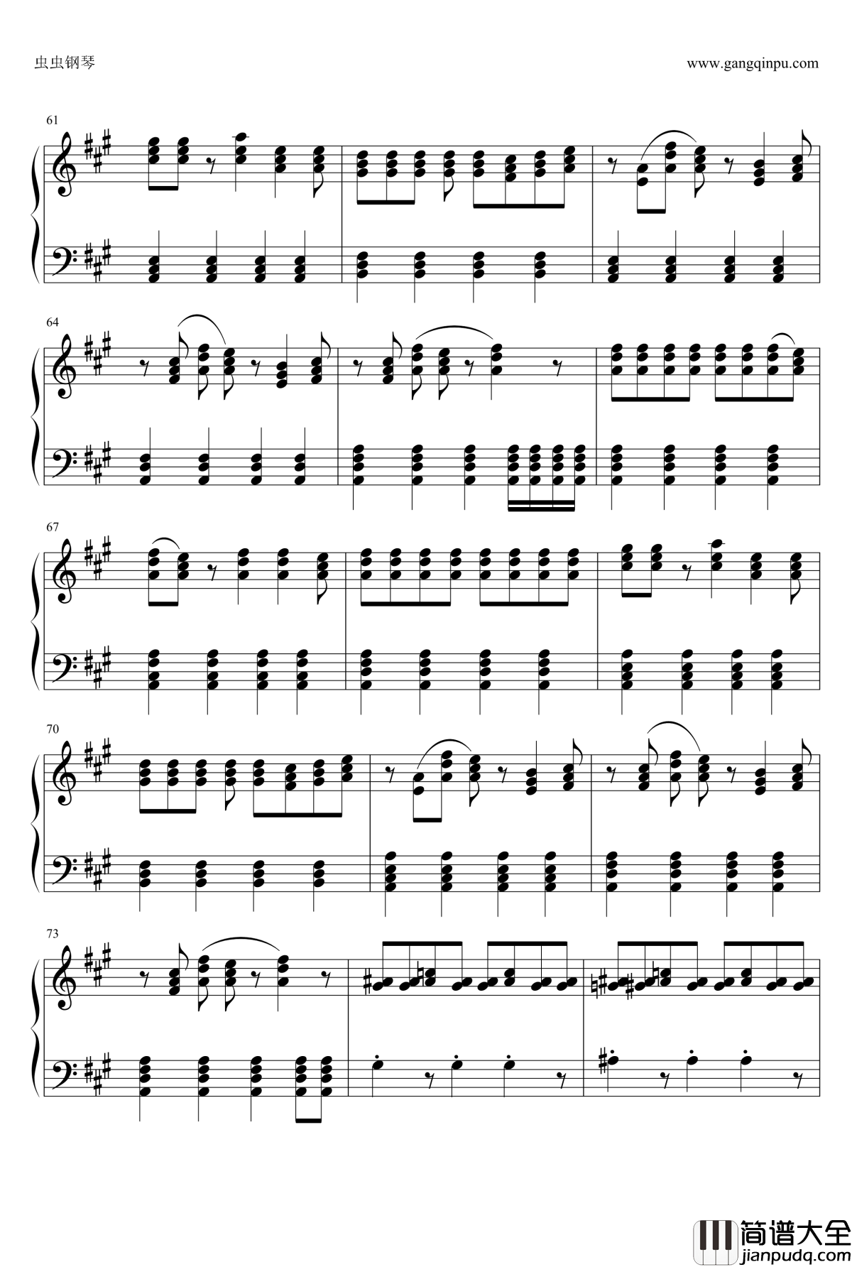 Smile_Again钢琴谱_WINNER