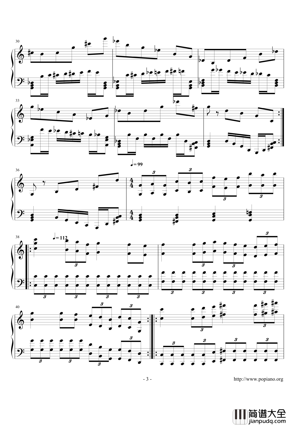 Hero's_Vengeance钢琴谱