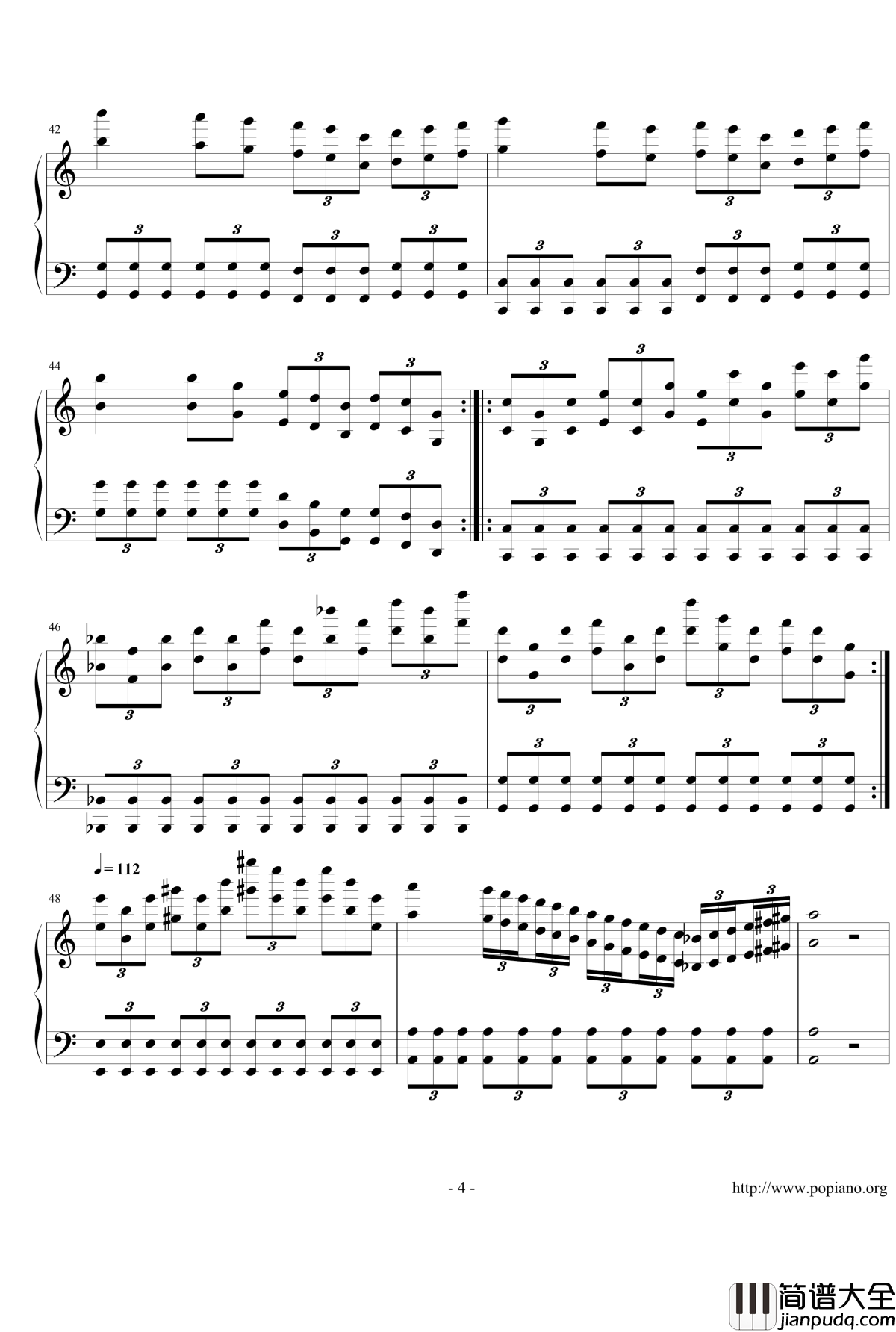 Hero's_Vengeance钢琴谱