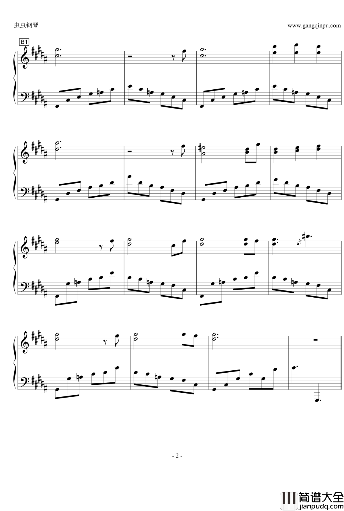 Rain_Drops钢琴谱_Sentive