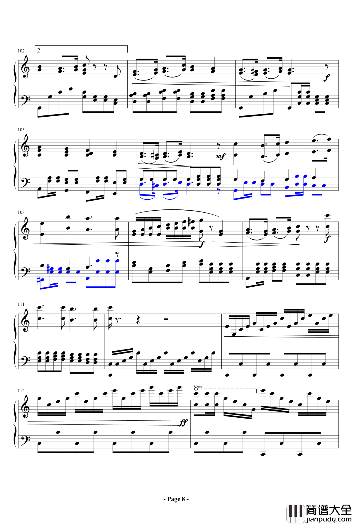 中考之后的回忆钢琴谱_lujianxiang555