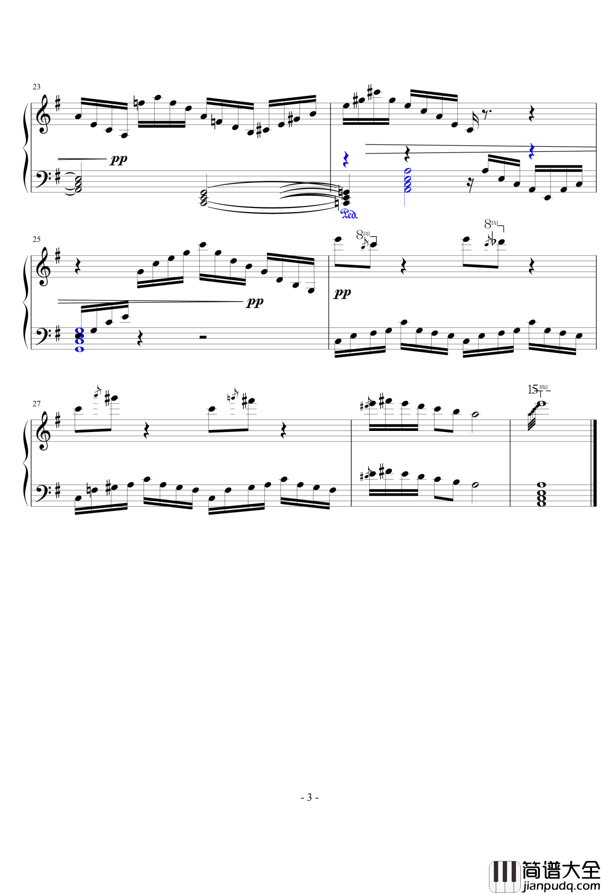 即兴第四首钢琴谱_廖汝翔