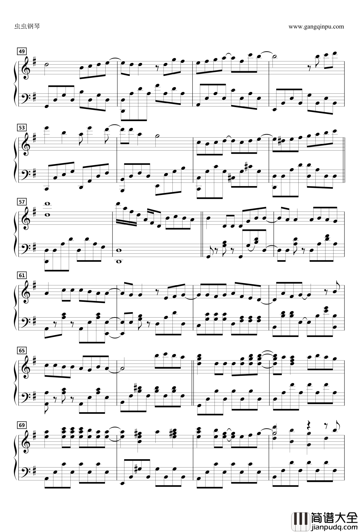 温暖的天气钢琴谱_ほっこり日和_动漫