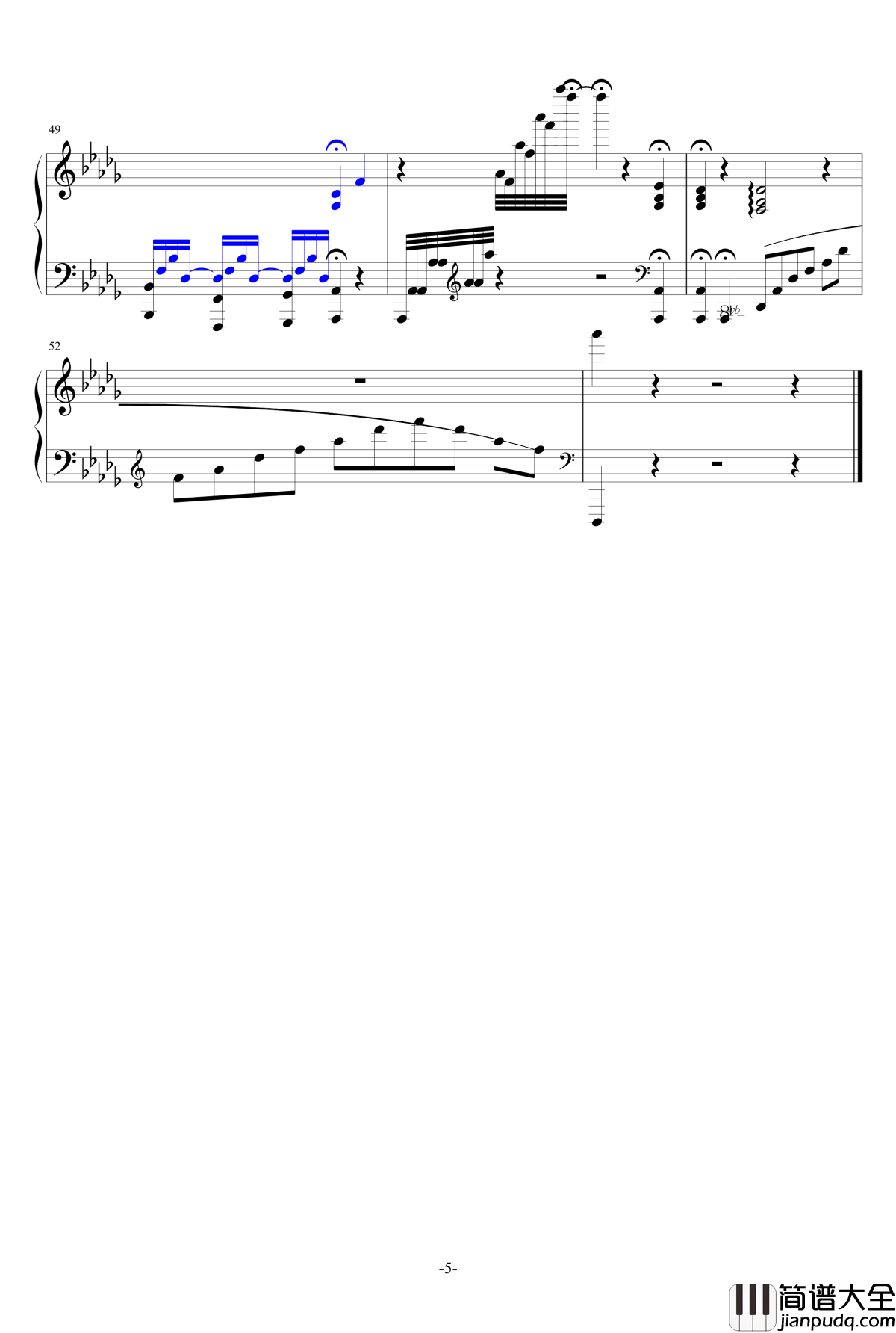 summer_holiday_17钢琴谱_一个球