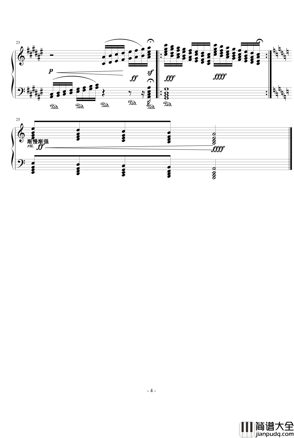 即兴钢琴谱_廖汝翔