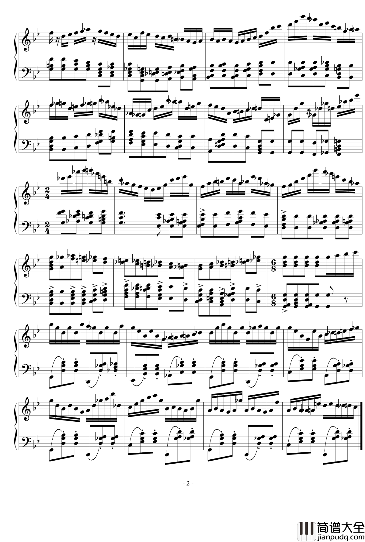 花一样的年代钢琴谱_流行追梦人