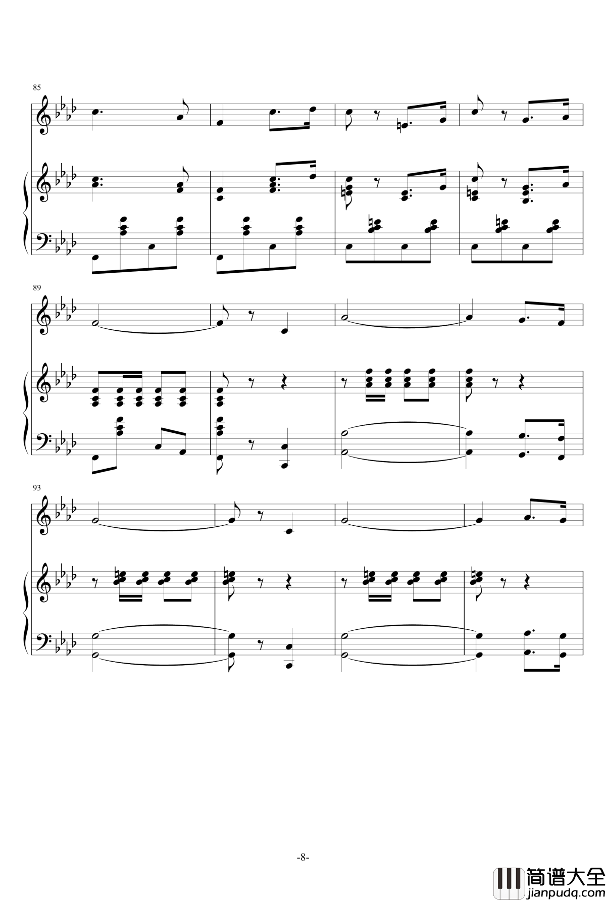 斯拉夫送行曲钢琴谱_苏联军乐