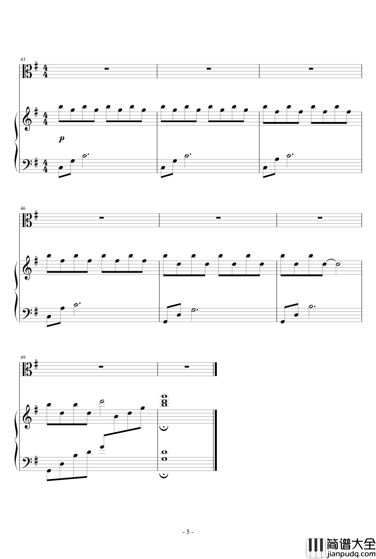 绽放钢琴谱_天籁传声