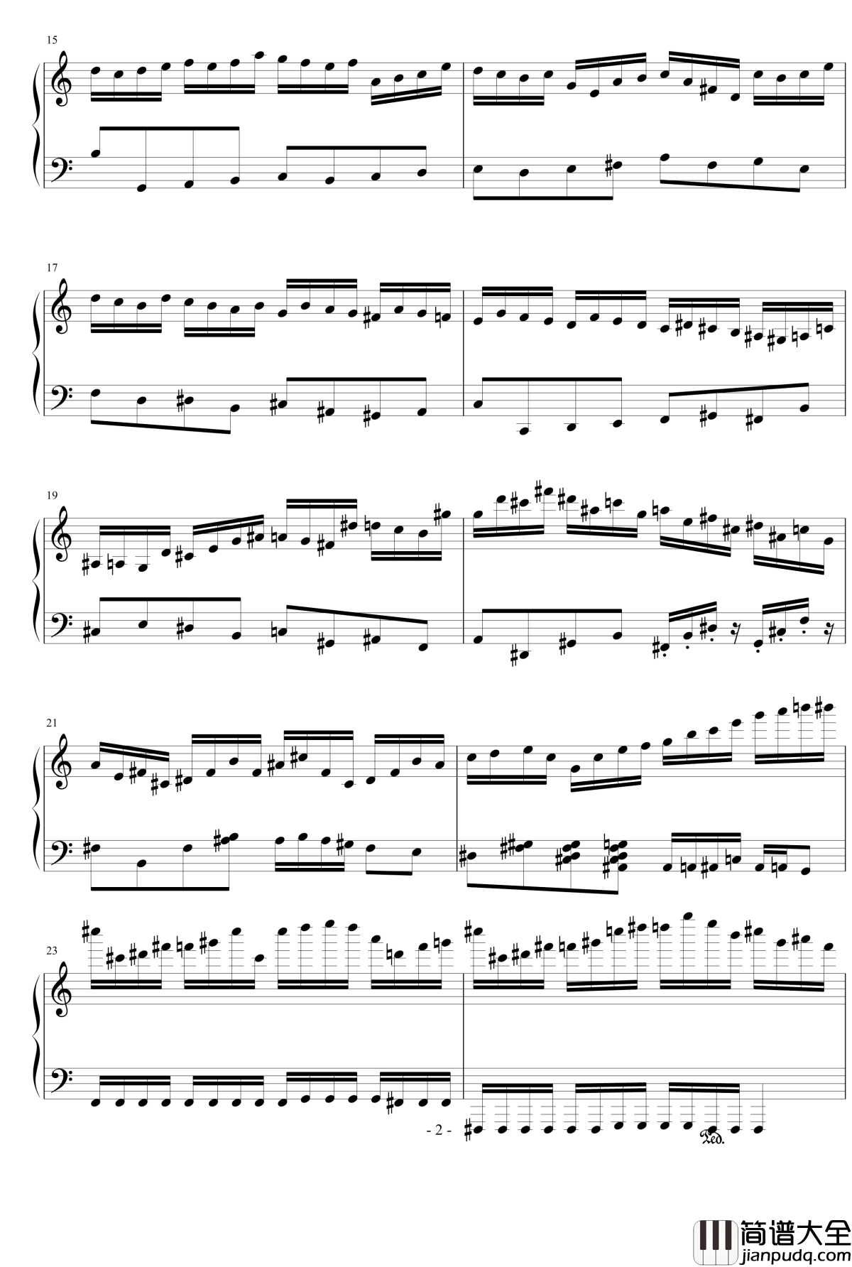 有调？无调？钢琴谱_流行追梦人