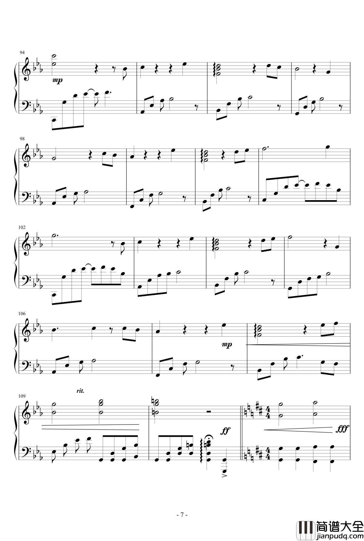 狂音§钢琴谱_Enigma